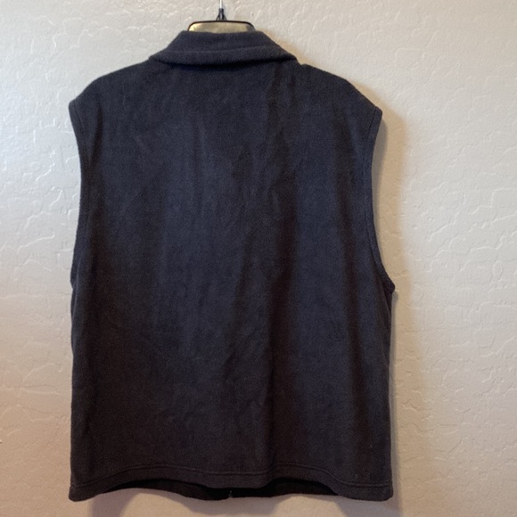 COLUMBIA FULL ZIP FLEECE VEST ~ L - Picture 6 of 6